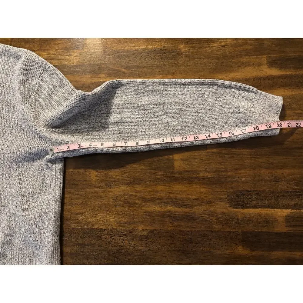 COS Women's XL Sweater Crew Neck 100% Cotton Knit Pullover Long Sleeve